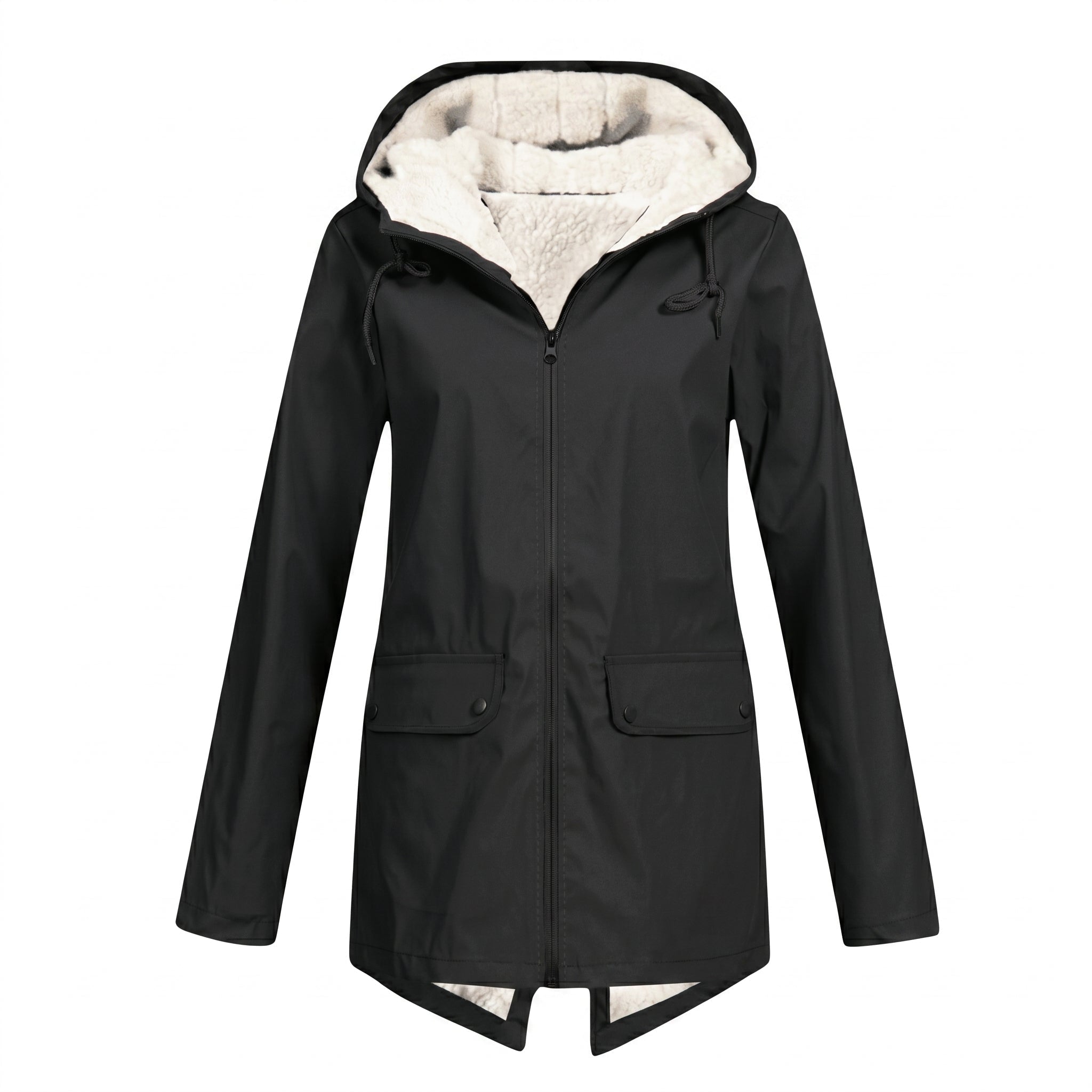 Women's Rain Jacket | Waterproof Windproof, Adjustable Hood