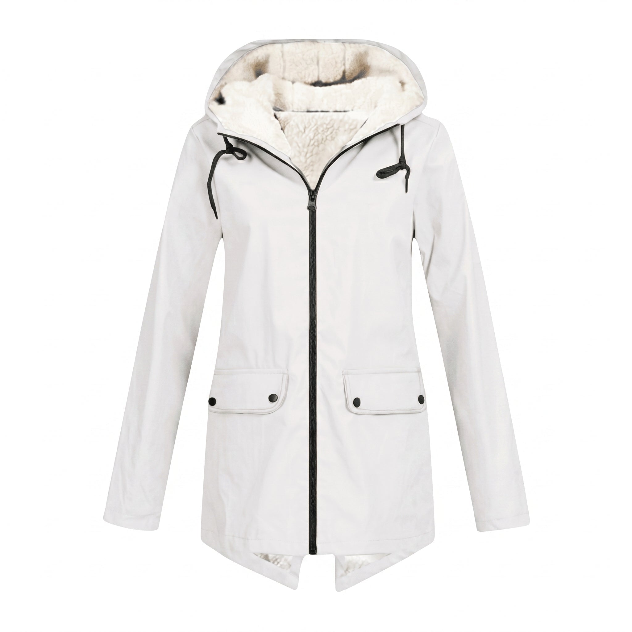 Women's Rain Jacket | Waterproof Windproof, Adjustable Hood