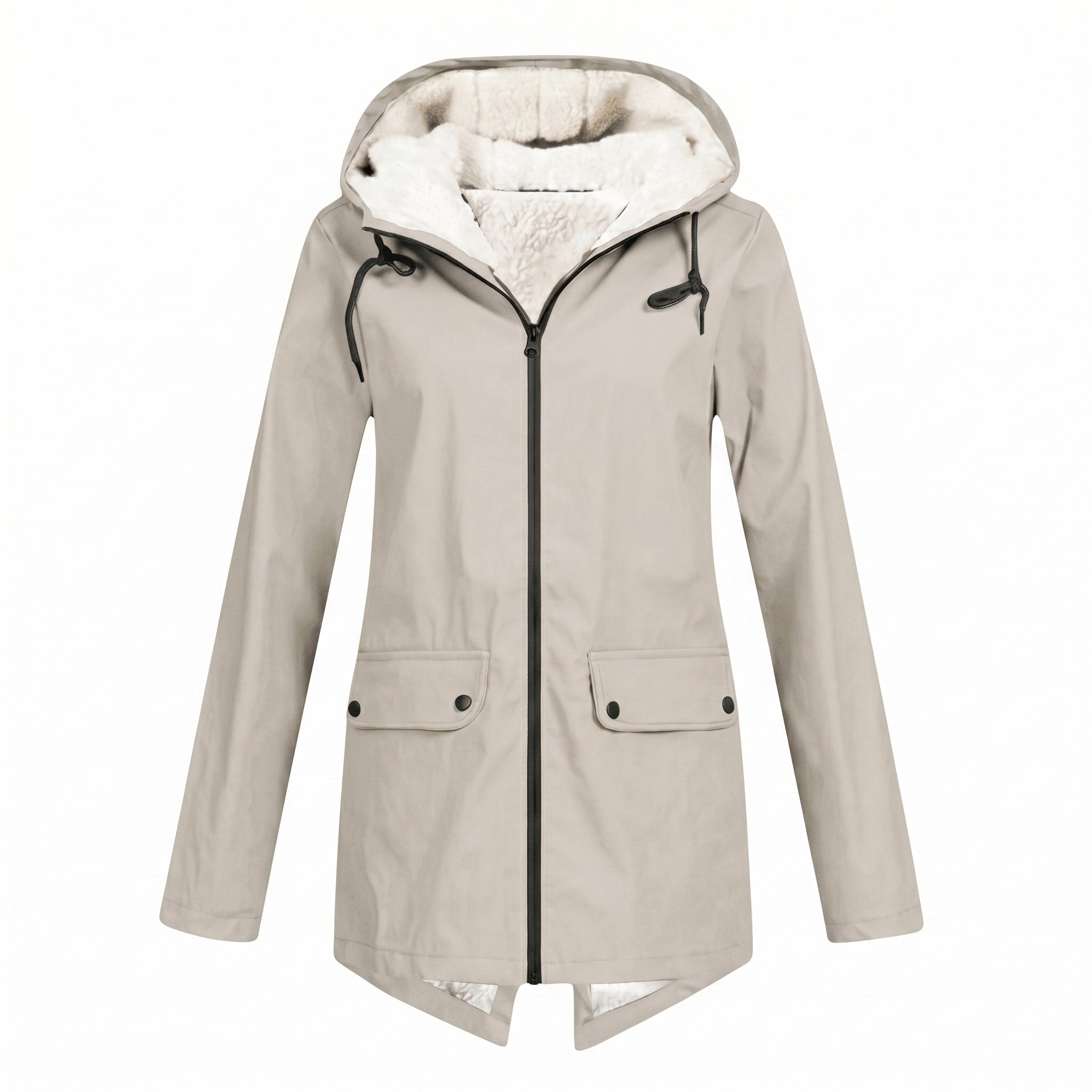 Women's Rain Jacket | Waterproof Windproof, Adjustable Hood