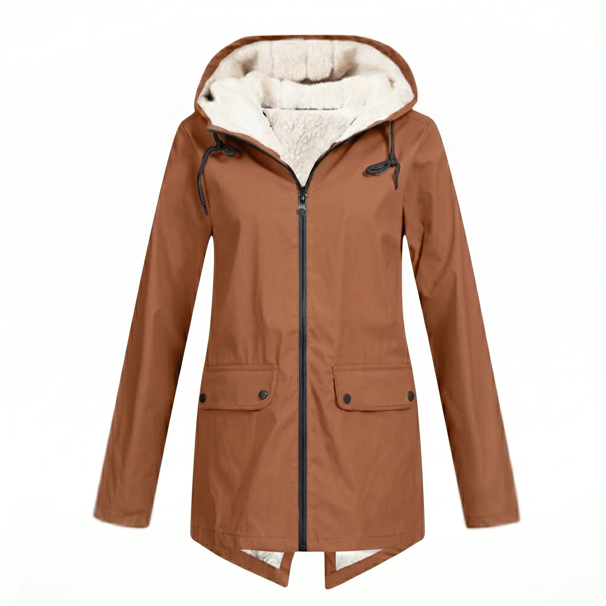 Women's Rain Jacket | Waterproof Windproof, Adjustable Hood