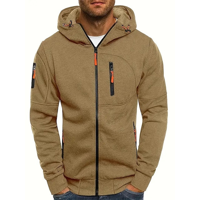 Men's Hoodie Sweatshirt | Polyester Cotton, Front Pockets, Drawstring