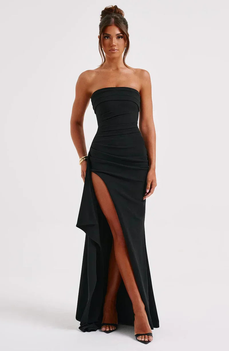 Evening Dress | Elegant Strapless Maxi | Formal Evening Gown