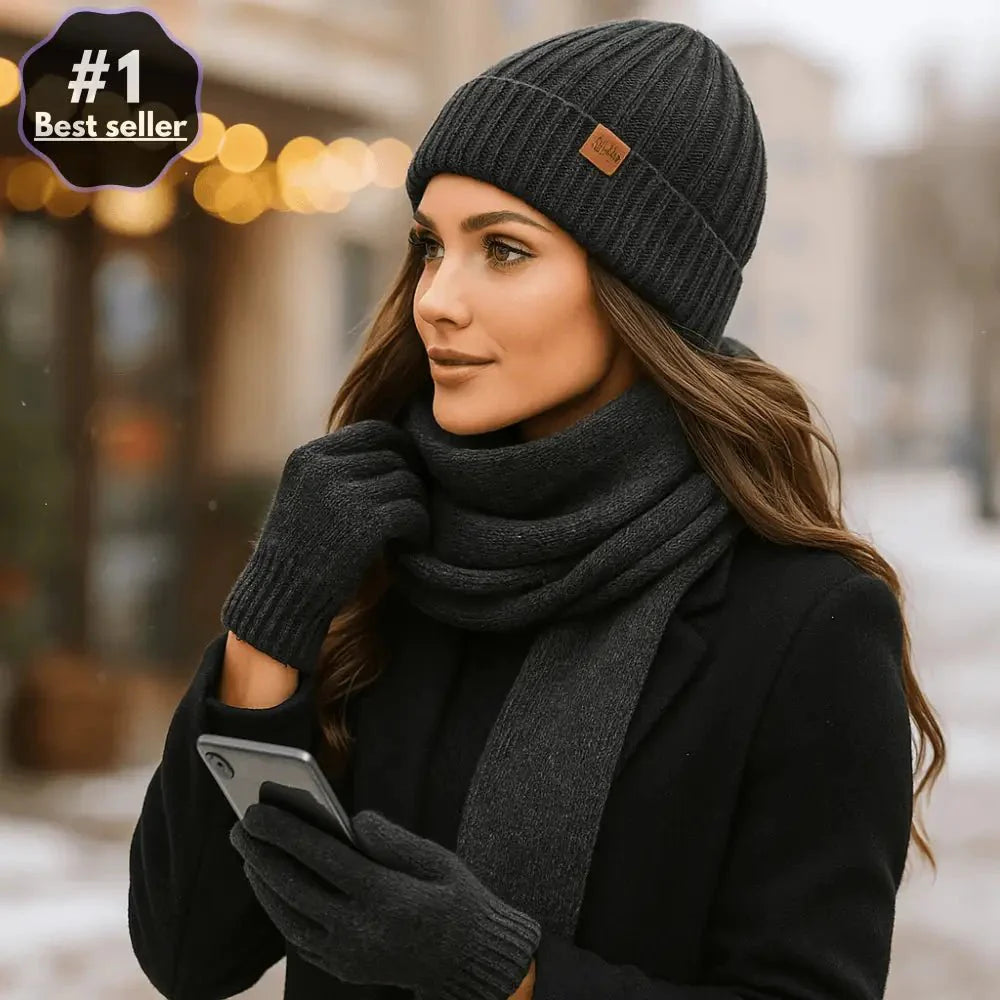 Hat Scarf Gloves Set – Limited Edition