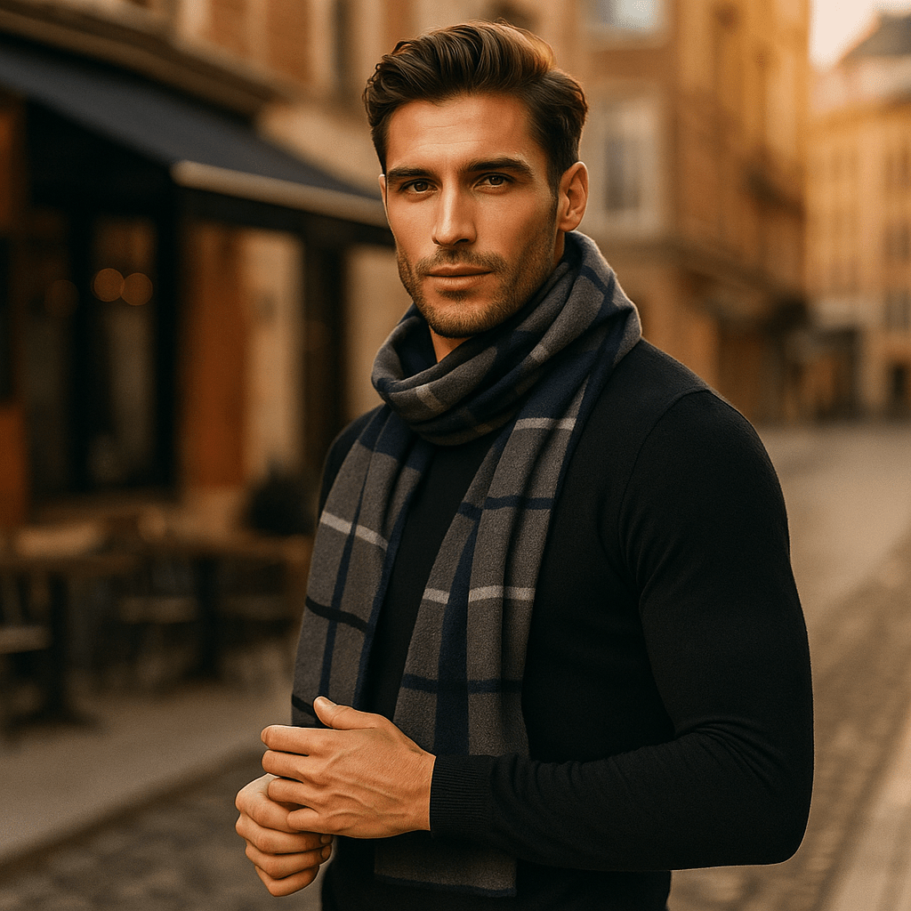 Men’s Soft Luxury Winter Scarf
