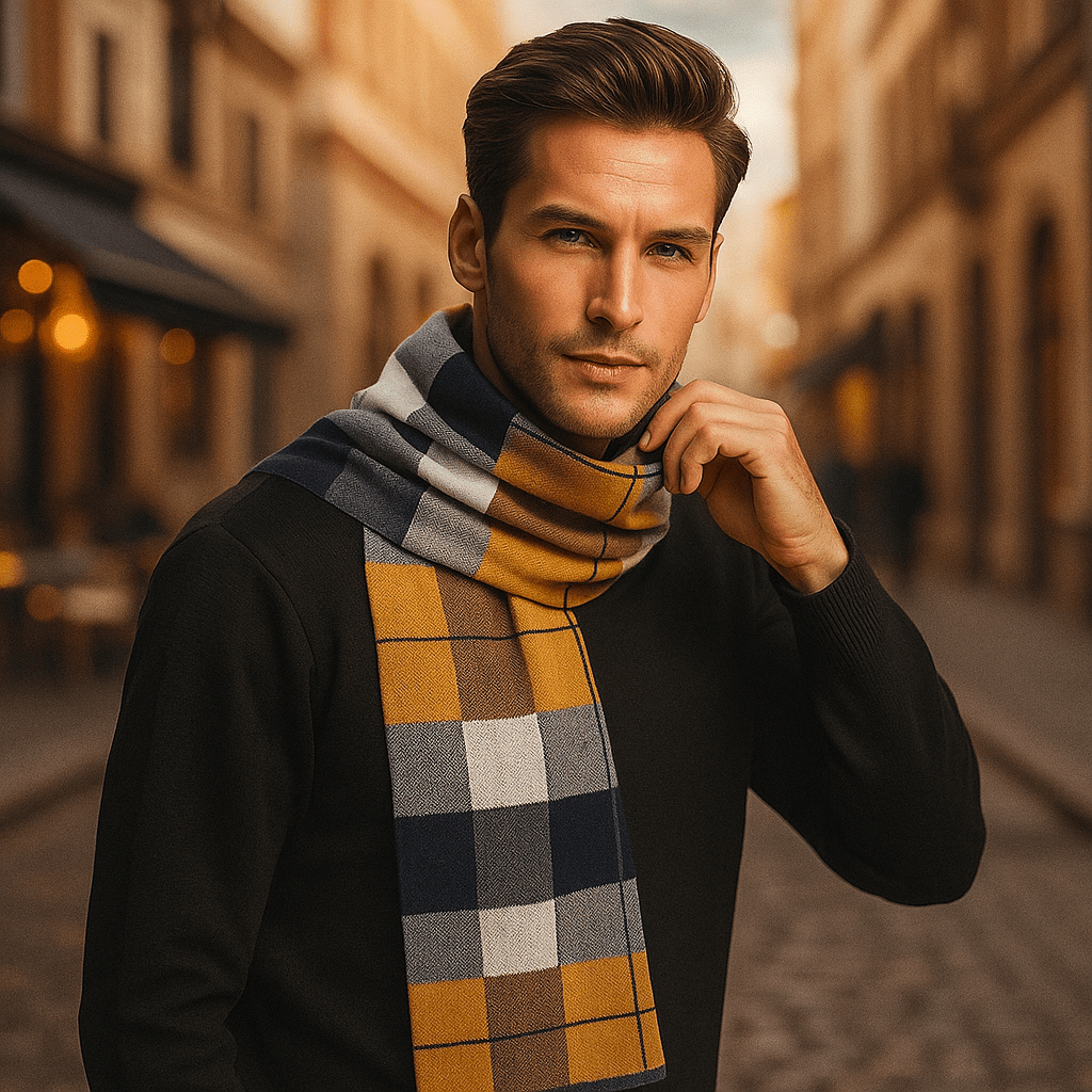Men’s Soft Luxury Winter Scarf