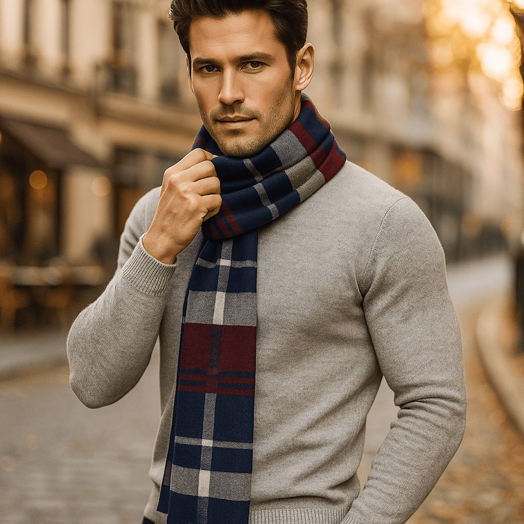 Men’s Soft Luxury Winter Scarf