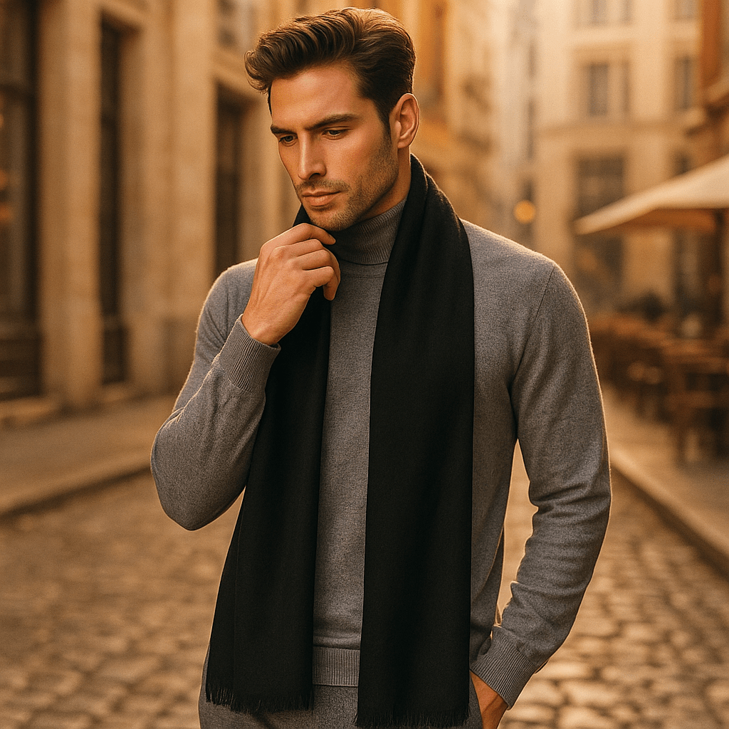 Men’s Soft Luxury Winter Scarf